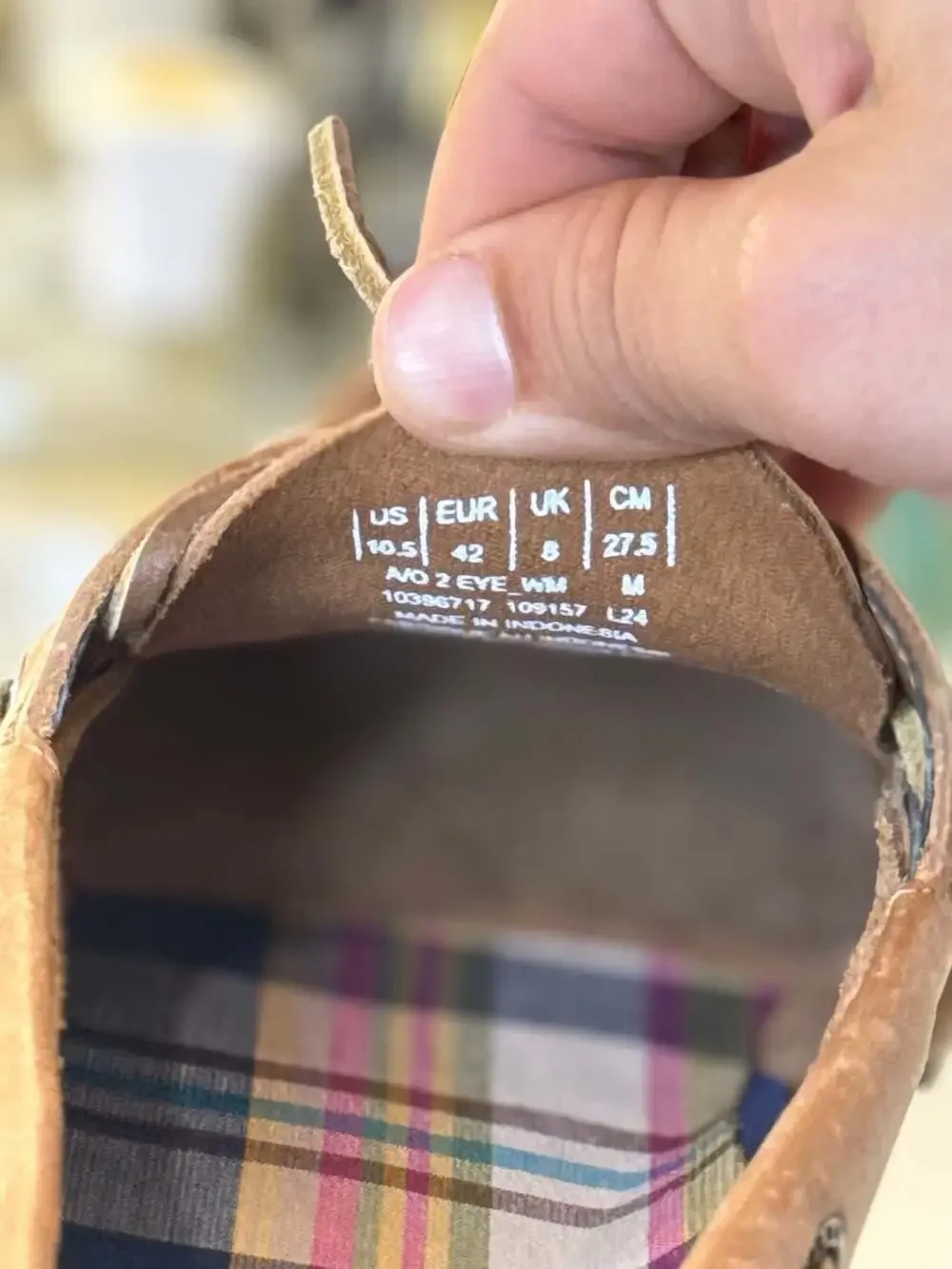 New Sperry Authentic Original 2-Eye Brown Leather Boat Shoes Sz 10.5